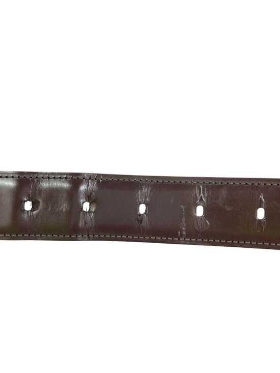 Cartier Belt Tank American Black Brown Leather Reversible Gold main image 8